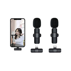 K11 2-In-1 Dual Wireless Collar Microphone Type-C