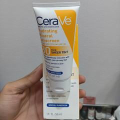 CeraVe Hydrating Mineral Sunscreen SPF 50