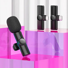 K11 2-In-1 Dual Wireless Collar Microphone Type-C