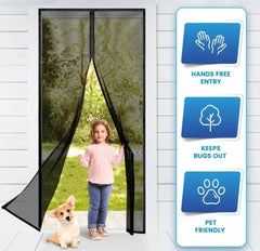 Magnetic Mosquito Mesh Door Curtain