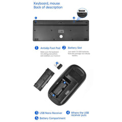 Apple Branded Wireless Keyboard & Mouse Combo