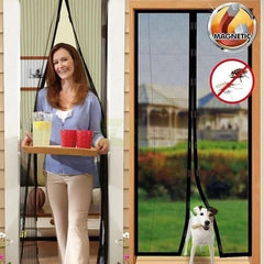 Magnetic Mosquito Mesh Door Curtain