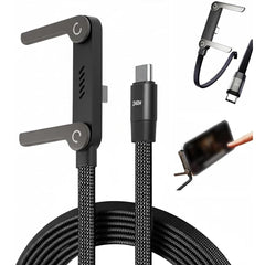 240W 2-in-1 Data Cable With Stand
