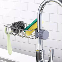 Stainless Steel Sink Faucet Organizer
