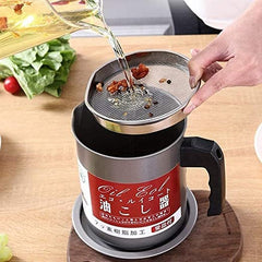 Kitchen Oil Filter Pot