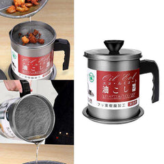 Kitchen Oil Filter Pot