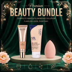 3 In 1 Makeup Trio Foundation Primer And Beauty Blender