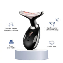 Rechargeable Face Massager Against Wrinkles, Face Beauty Device, Electric Face Massager Anti-Wrinkle with 3 Modes 45°C Anti-Wrinkle Face Device Skin Tightening Ems Face Care Device Anti-Wrinkle