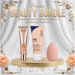 3 In 1 Makeup Trio Foundation Primer And Beauty Blender
